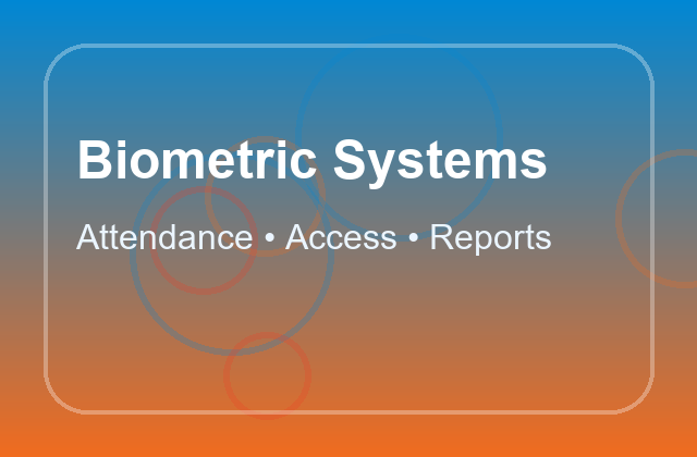 Biometric systems artwork