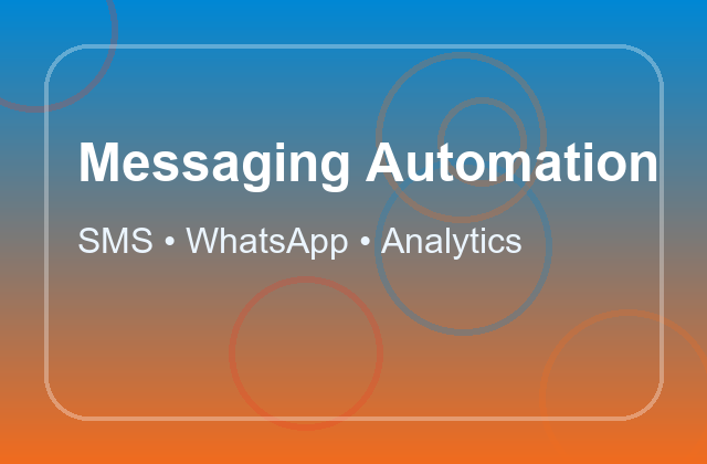 Messaging automation artwork